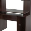 51" Espresso Computer Desk With Two Drawers