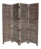 80 X 84 Brown Wood Screen