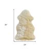 2' x 3' Gold Sheepskin Non Skid Area Rug
