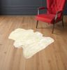 2' X 3'  Natural New Zealand Sheepskin Wool  Area Rug