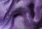 6' x 7' Purple Cowhide Cowhide Area Rug