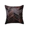 18" X 18" X 5" Chocolate  Pillow