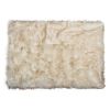 24" X 36"  Gradient Brown Faux Sheepskin Area Rug