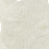 5' X 8' Super Soft Off White Faux Hide Area Rug