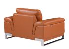 32" Camel Lovely Leather Chair