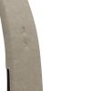 Set of Two Brown And Espresso Upholstered Microfiber Dining Side Chairs