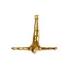 7" Gold Diver Resin Wall Decor