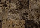 63.5" X 81" X 101" Cappuccino Microfiber Foam And Mdf  5Pcs Dining Set