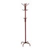 19" X 19" X 70" Red  Metal  Coat Rack
