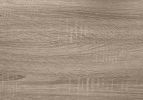 18.25" X 12" X 24" Dark Taupe Finish Hollow Core Accent Table