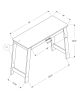 18" Taupe Computer Desk