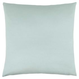 18" X 18" Mint Green Polyester Zippered Pillow