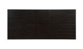 45" Brown Solid Wood Trestle Base Dining Table