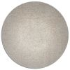 8' Round  Polyester Ivory  Area Rug