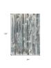 7' X 10'  Polypropylene Teal Area Rug