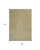 8'X10' Yellow Heather Indoor Shag Rug