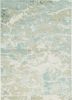 8'X11' Sand Grey Machine Woven Abstract Watercolor Indoor Area Rug