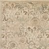 5' X 8' Ivory Vintage Area Rug