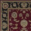 9' X 13'  Polypropylene Red Or  Black Area Rug