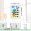 WIRELESS COLOR WEATHER STATION WITH 3 REMOTE SENSORS